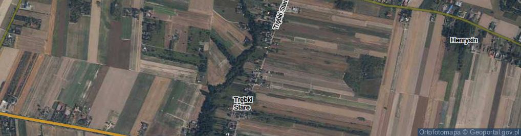 Zdjęcie satelitarne Trębki Stare ul.